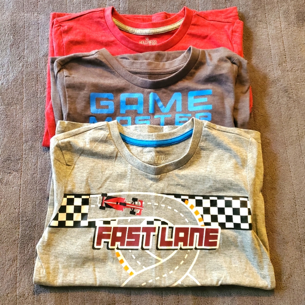 Boy's Graphic Shirt Lot